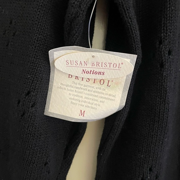 Susan Bristol | 1992 hand embroidery seamstress sweater. NWT. Size medium - Picture 7 of 8